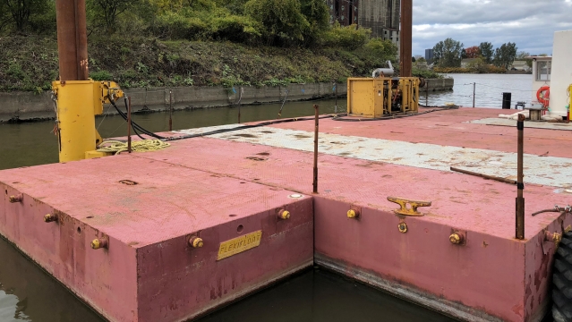 H-50 Flexifloat Spud Barges